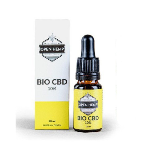 Miniaturka artykułu - #0 Open Hemp Bio CBD 10% Olejek konopny, 10ml