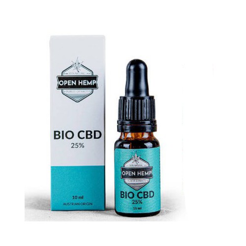 Miniaturka artykułu - #0 Open Hemp Bio CBD 25% Olejek konopny, 10ml