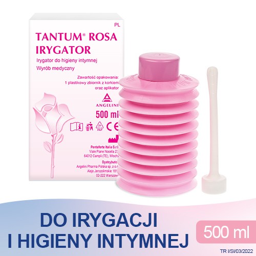 Miniaturka artykułu - #0 Tantum Rosa Irygator do higieny intymnej 500ml, 1szt.