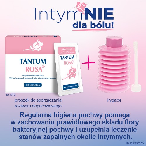 Zdjęcie produktu - 3 Tantum Rosa Irygator do higieny intymnej 500ml, 1szt.