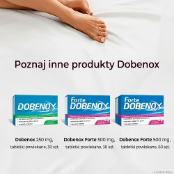 Zdjęcie produktu - #5 DOBENOX FORTE 500 mg, tabl. powl., 60szt.