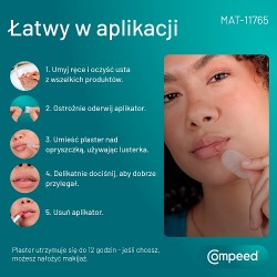 Zdjęcie produktu - #4 Compeed Dyskretny plaster na opryszczkę, 15 szt.