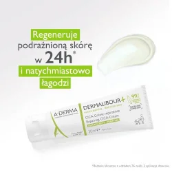 #3 – A-DERMA DERMALIBOUR+ CICA Krem regenerujący, 50ml