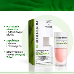 Miniaturka artykułu - #1 REGENERUM Utwardzające serum do paznokci, 8ml