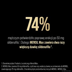 Zdjęcie produktu - #2 Mensil Max 50 mg, 4 tabletki do rozgryzania i żucia