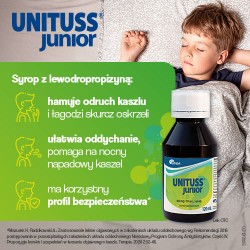 Zdjęcie produktu - #2 Unituss Junior, 60 mg/10 ml, syrop, 120 ml