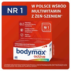 Miniaturka artykułu - #0 Bodymax Active, 60 tabletek