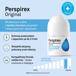 #0 – Perspirex Original Antyperspirant roll-on, 20 ml