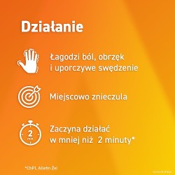 Zdjęcie produktu - #1 ALLEFIN żel przeciwalergiczny od 2 roku życia, przeciwświądowy na ukąszenia -30g