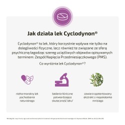 Zdjęcie produktu - #3 BIONORICA Cyclodynon 20mg, 30 tabletek powlekanych