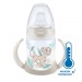 Zdjęcie produktu - #0 NUK First Choice Butelka z uchwytami ze wskaźnikiem temperatury silikonowy ustnik niekapek 150ml 6-18m Kr&oacute;l Lew