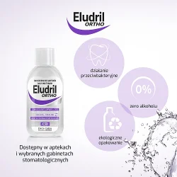#0 – Eludril ORTHO Płyn do płukania jamy ustnej, 500 ml
