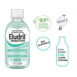 Miniaturka artykułu - #0 Eludril SENSITIVE Płyn do płukania jamy ustnej, 500 ml