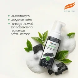 Miniaturka artykułu - #0 HIMALAYA Detoksykująca Pianka do mycia twarzy z Aktywnym Węglem, 150ml