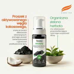 Miniaturka artykułu - #1 HIMALAYA Detoksykująca Pianka do mycia twarzy z Aktywnym Węglem, 150ml