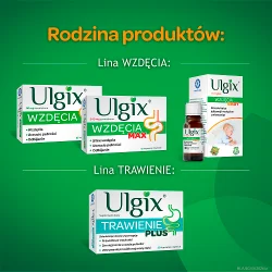 #3 – ULGIX Wzdęcia 80 mg, 25 kaps.
