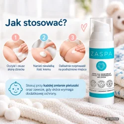 #2 – ZASPA Pieluszkowy Krem dla dzieci od pierwszych dni życia, 50g