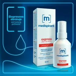 Miniaturka artykułu - #0 MEDISPIRANT Express Płyn na sk&oacute;rę Antyperspirant, 50ml