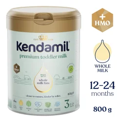 Miniaturka artykułu - #0 Kendamil Premium 3 Produkt w proszku na bazie białka krowiego, 800g