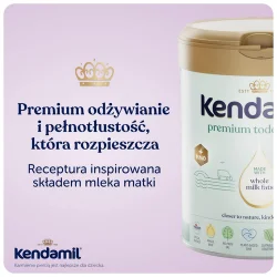 Miniaturka artykułu - #1 Kendamil Premium 3 Produkt w proszku na bazie białka krowiego, 800g