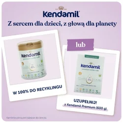 #6 – Kendamil Premium 3 Produkt w proszku na bazie białka krowiego, 800 g