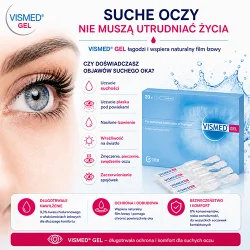 Miniaturka artykułu - #1 Vismed Gel Krople do oczu, 0,45ml x 20minims&oacute;w