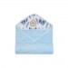 Zdjęcie produktu - #0 BabyMatex Okrycie kąpielowe BAMBOO DESIGN 100x100cm NIEBIESKIE
