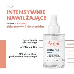 Zdjęcie produktu - #0 AVENE HYDRANCE Skoncentrowane serum nawilżające, 30ml