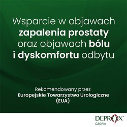 Zdjęcie produktu - #0 DEPROX czopki na zapalenie prostaty, 10 sztuk