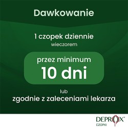 Zdjęcie produktu - #4 DEPROX czopki na zapalenie prostaty, 10 sztuk