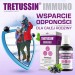 Zdjęcie produktu - #0 DOMOWA APTECZKA Tretussin Immuno o smaku czarnej porzeczki, 150ml