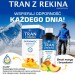 Zdjęcie produktu - #0 DOMOWA APTECZKA Tran z rekina o smaku mango-brzoskwinia emulsja, 250ml (nowa formuła)