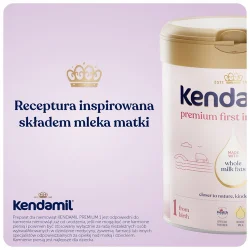 Miniaturka artykułu - #0 Kendamil Premium 1 Mleko początkowe, 800g