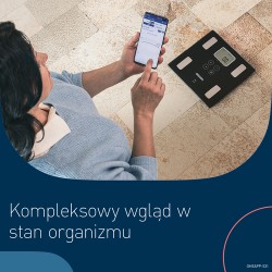 Zdjęcie produktu - #0 OMRON Waga z analizatorem składu ciała VIVA HBF-222T-EBK