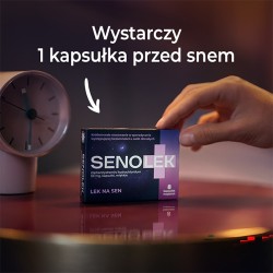 Zdjęcie produktu - #3 Senolek 50 mg Lek na bezsenność, 8 kapsułek