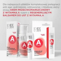 #4 – IDEE DERM Przeciwzmarszczkowy krem z witaminą A, 50ml