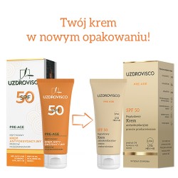 #0 – UZDROVISCO Pre-Age krem ochronny SPF 50, 50ml