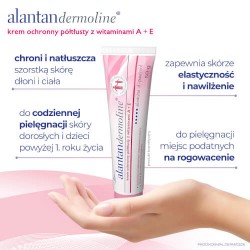 Zdjęcie produktu - #1 Alantandermoline Krem ochronny p&oacute;łtłusty z witaminami A+E, 50g