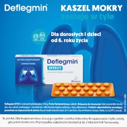 Zdjęcie produktu - #3 Deflegmin Effect 30 mg, 20 tabletek