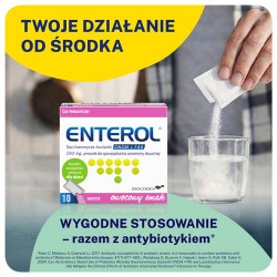Zdjęcie produktu - #0 ENTEROL 250 mg x 10 saszetek