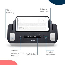 Zdjęcie produktu - #0 OMRON Complete HEM-7530T-E3 Automatyczny ciśnieniomierz naramienny + EKG