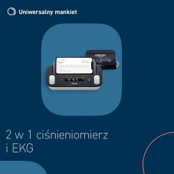 Zdjęcie produktu - #3 OMRON Complete HEM-7530T-E3 Automatyczny ciśnieniomierz naramienny + EKG