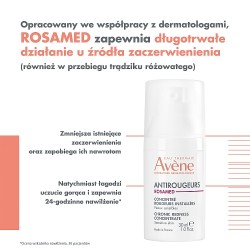 Zdjęcie produktu - #0 AVENE ANTIROUGEURS Rosamed Koncentrat na utrwalone zaczerwienienia sk&oacute;ry wrażliwej, 30ml
