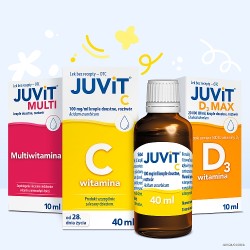 Zdjęcie produktu - #4 JUVIT C Krople, 40 ml - lek z witaminą C