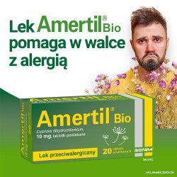 Zdjęcie produktu - #1 Amertil Bio 10mg, 20tabl.powl.