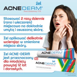 Zdjęcie produktu - #4 ACNE-DERM żel, 20g