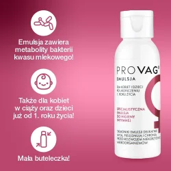 Miniaturka artykułu - #0 PROVAG Emulsja do higieny intymnej, 40ml