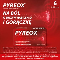 #0 – Pyreox 500 mg, 6 tabletek powlekanych