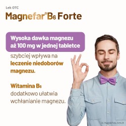 Zdjęcie produktu - #4 Magnefar B6 Forte, 90 tabletek