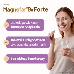 Zdjęcie produktu - #5 Magnefar B6 Forte, 90 tabletek